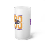 2600 - C/O 93 Frosted Glass Beer Mug