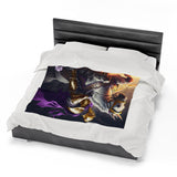 2600 Purple Knight® - Velveteen Plush Blanket