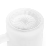 2600 - C/O 93 Frosted Glass Beer Mug