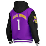 2600 - Hooded Baseball Jacket