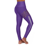 Big Purple - High Waisted Yoga Leggings