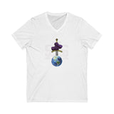 Big Purple® - The World Is Yours Edition - V-Neck Tee