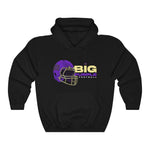 BIG PURPLE® Football Hooded Sweatshirt