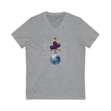 Big Purple® - The World Is Yours Edition - V-Neck Tee