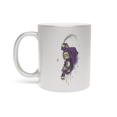 Metal Purple Travel Mug